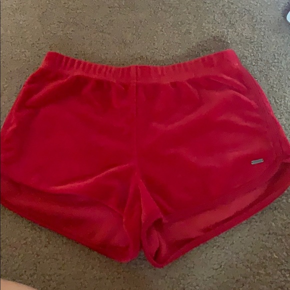 velvet shorts - Picture 1 of 2
